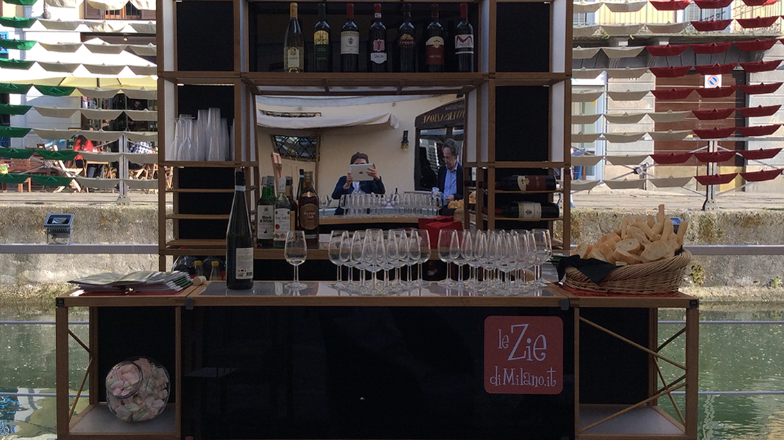 le zie di milano, navigli design district, via torstona, allestimenti fuorisalone mvcomunicazione